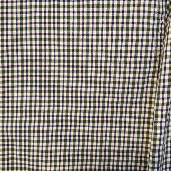 Polo Ralph Lauren Button Up Shirt Mens Large Green Gingham Long Sleeve Classic - Picture 9 of 14